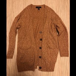 Tan cardigan
